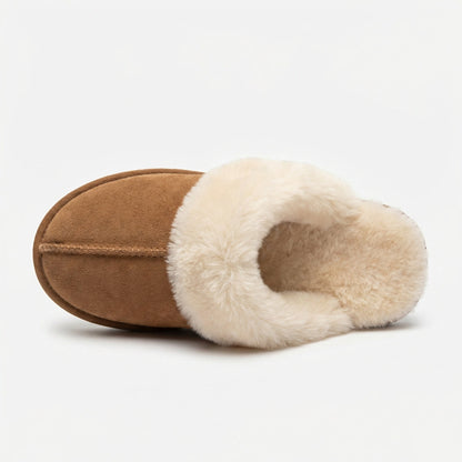 Damenschuhe Hausschuhe Warm Fell Winter