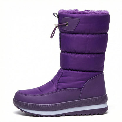 Wasserdichte Stiefel Damen mit Reißverschluss Winter