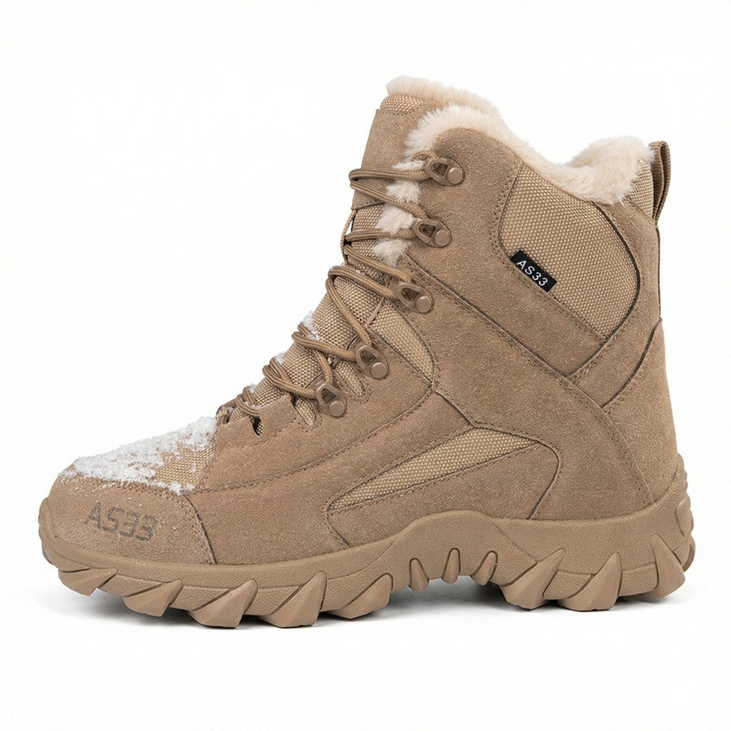 Herren Wanderstiefel Winter Warm Isoliert Rutschfest