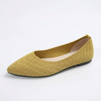 Flache Schuhe Damen Mode Bequem
