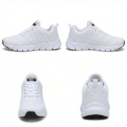 Strick Schuhe Atmungsaktiv Flexibel Damen Sneaker