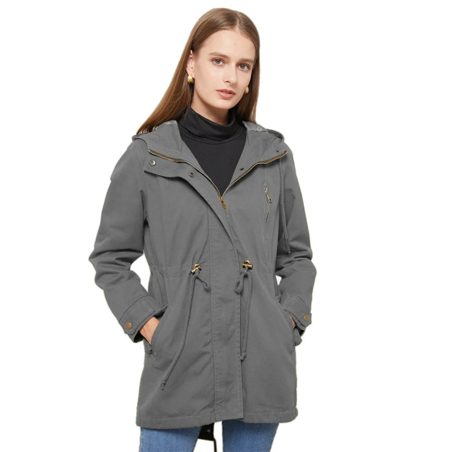 Damen Sommerjacke Leicht & Stilvoll Lang