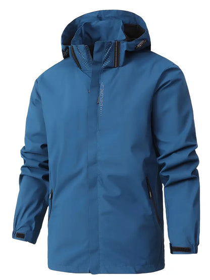 Wasserdichte Herrenjacke Leicht Winddicht
