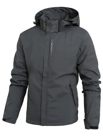 Wasserdichte Herrenjacke Leicht Winddicht