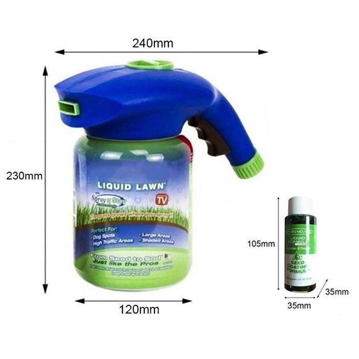 Rasen-Sämaschine Flüssig für perfekten Rasen