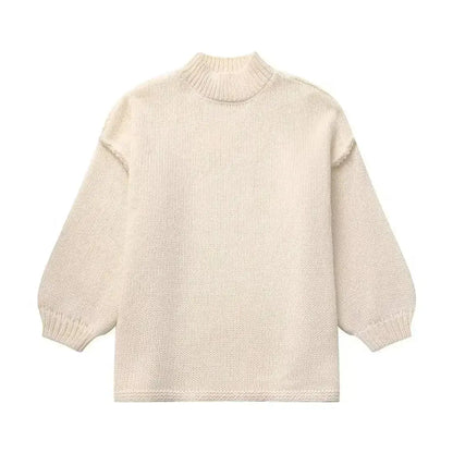 Jana | Gemütlicher Übergroßer Herbstpullover Zendoo.de