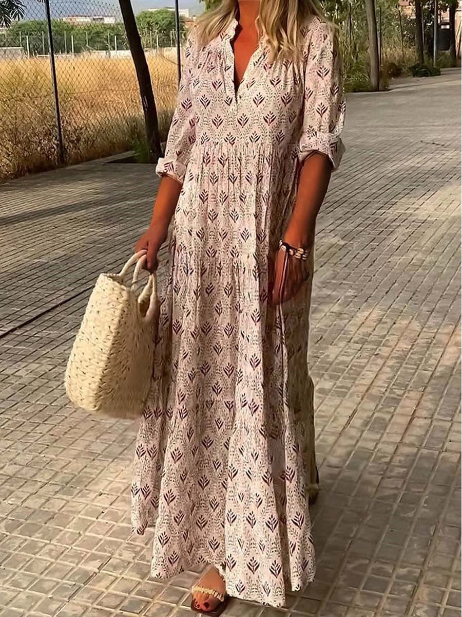 Elegante Maxi Kleider Damen Lang Schnitt - BerlinGlamour
