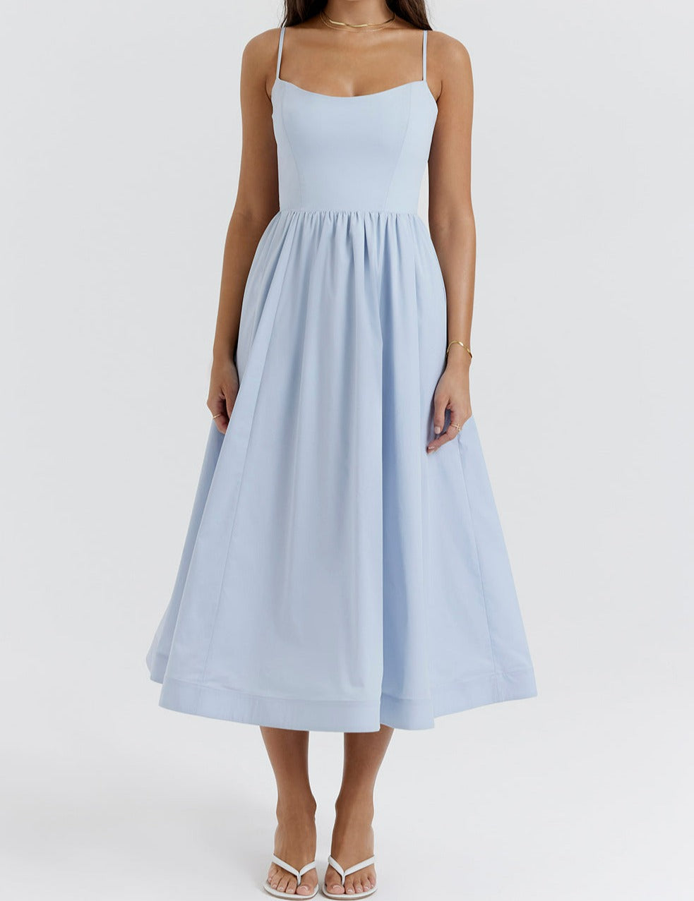 Elegantes Midikleid Berlin Chic Damenkleid