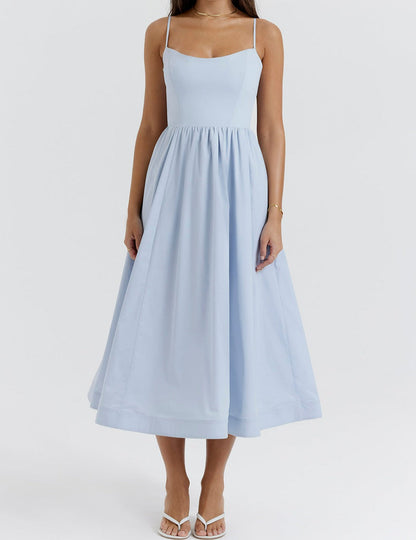 Elegantes Midikleid Berlin Chic Damenkleid