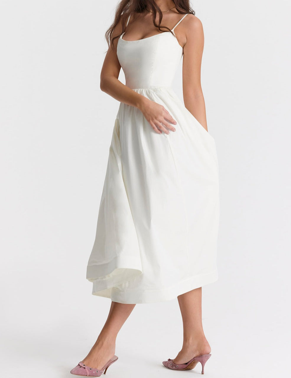 Elegantes Midikleid Berlin Chic Damenkleid