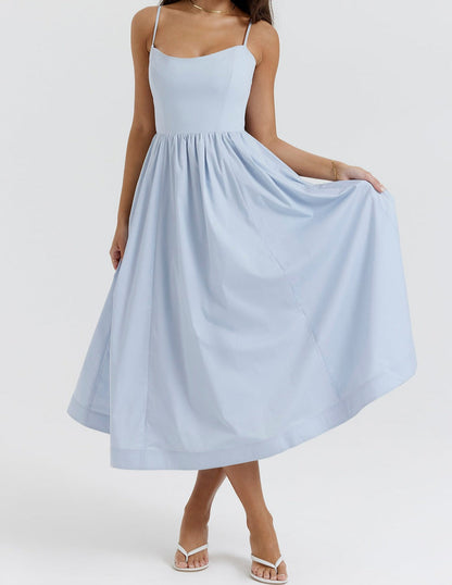 Elegantes Midikleid Berlin Chic Damenkleid