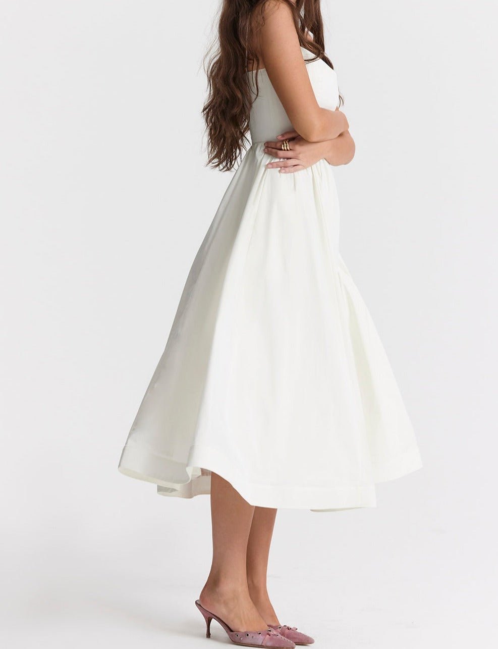 Elegantes Midikleid Berlin Chic Damenkleid