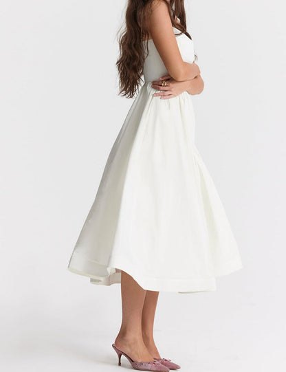 Elegantes Midikleid Berlin Chic Damenkleid