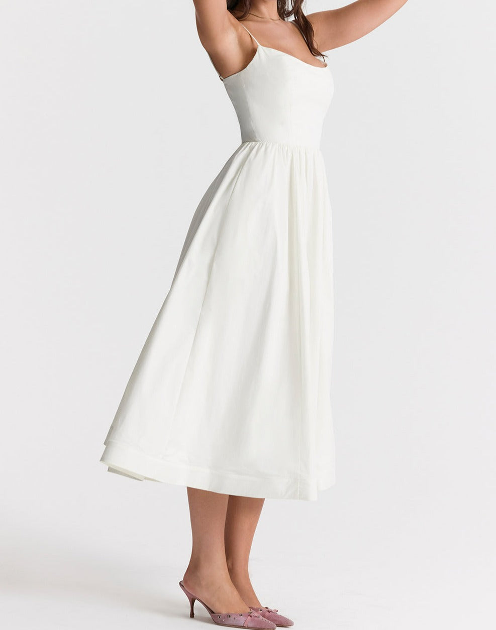 Elegantes Midikleid Berlin Chic Damenkleid