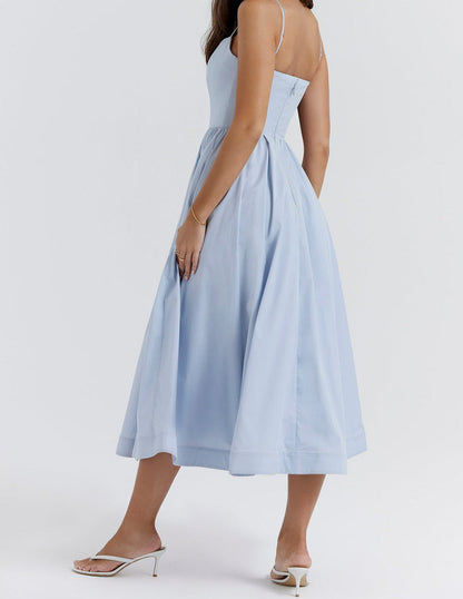 Elegantes Midikleid Berlin Chic Damenkleid