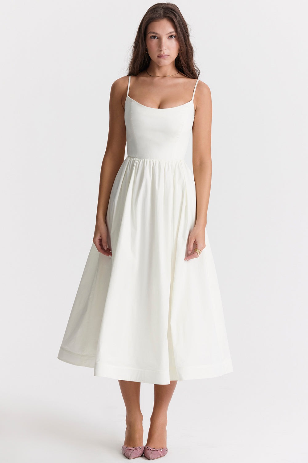 Elegantes Midikleid Berlin Chic Damenkleid