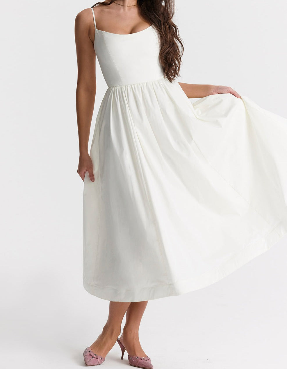 Elegantes Midikleid Berlin Chic Damenkleid