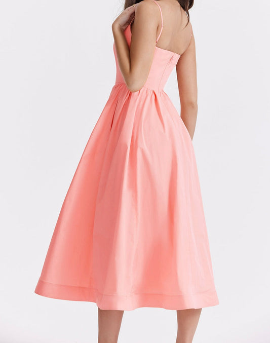 Elegantes Midikleid Berlin Chic Damenkleid - BerlinGlamour