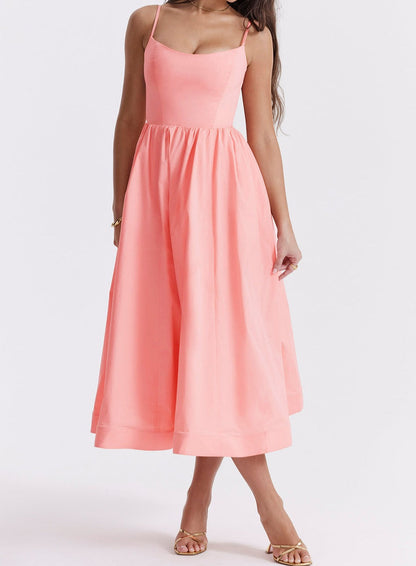 Elegantes Midikleid Berlin Chic Damenkleid