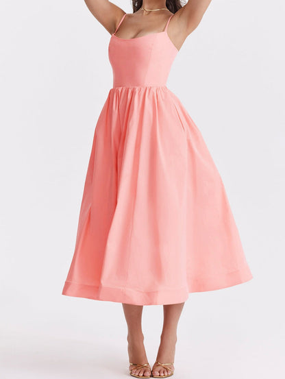 Elegantes Midikleid Berlin Chic Damenkleid