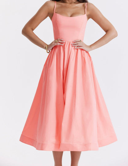 Elegantes Midikleid Berlin Chic Damenkleid