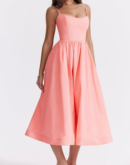 Elegantes Midikleid Berlin Chic Damenkleid