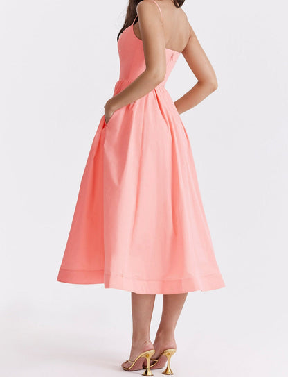 Elegantes Midikleid Berlin Chic Damenkleid