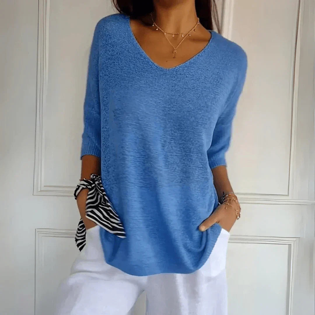 Elegantes Damen Top Entspannt Modern