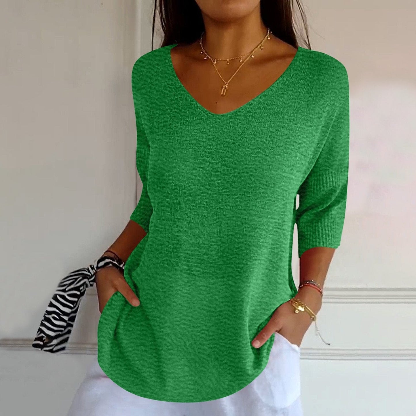 Elegantes Frauen Top Entspannt Modern