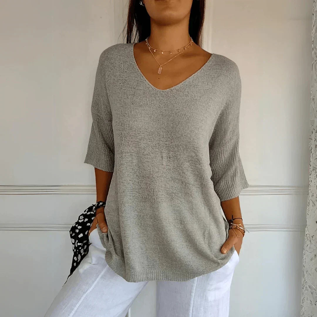 Elegantes Damen Top Entspannt Modern