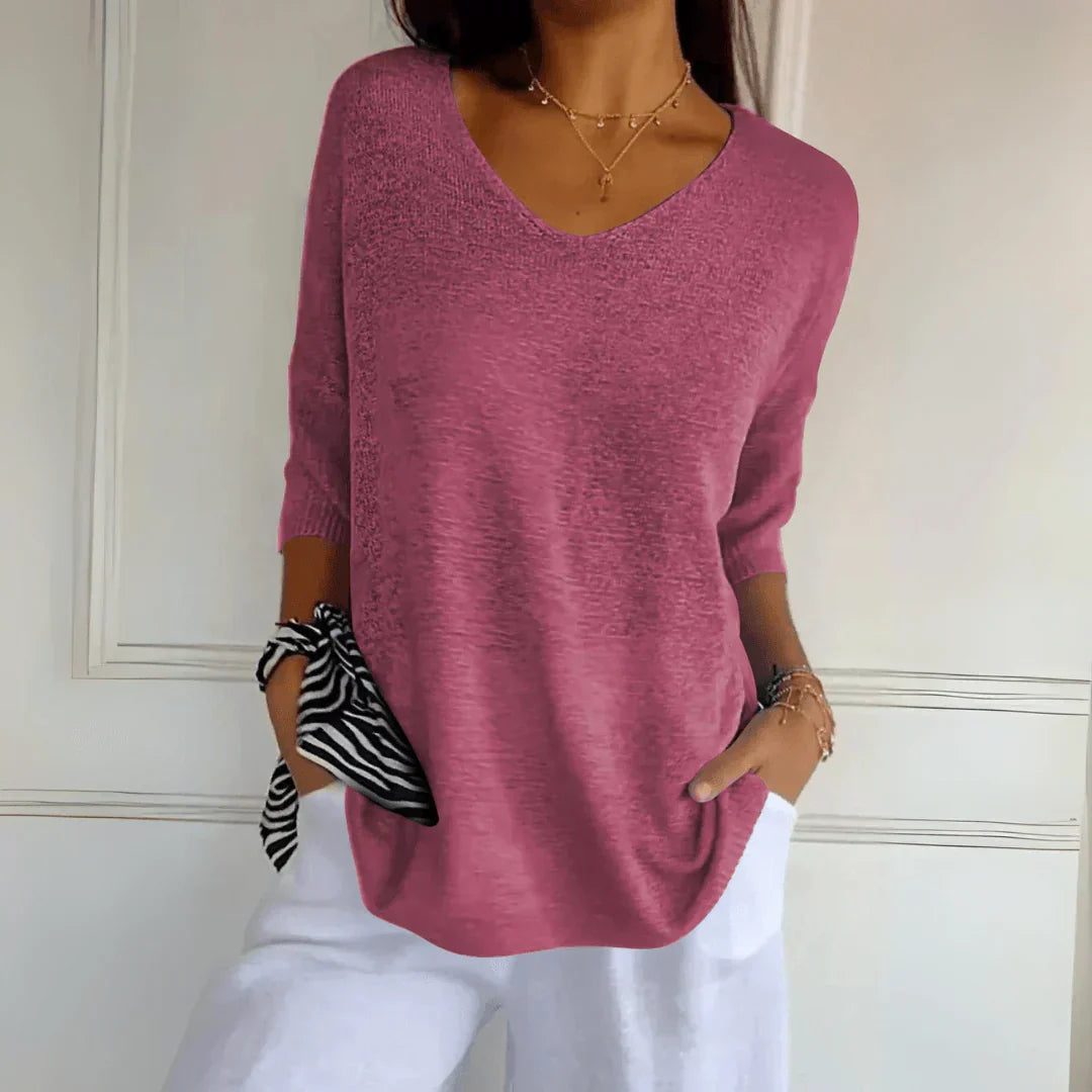 Elegantes Damen Top Entspannt Modern