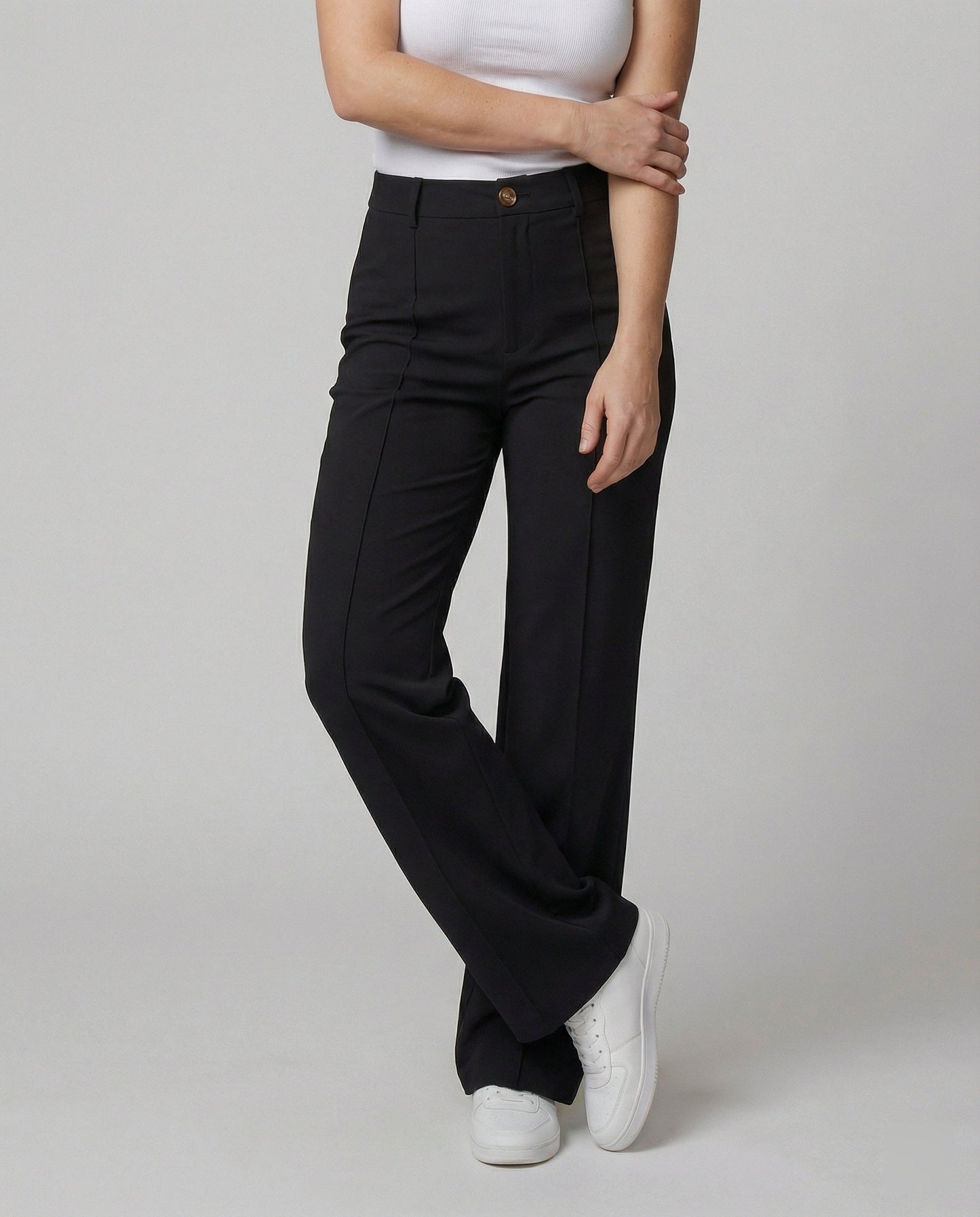 Elegante Damen Marlenehose Weitbeinig Damen Hose - BerlinGlamour