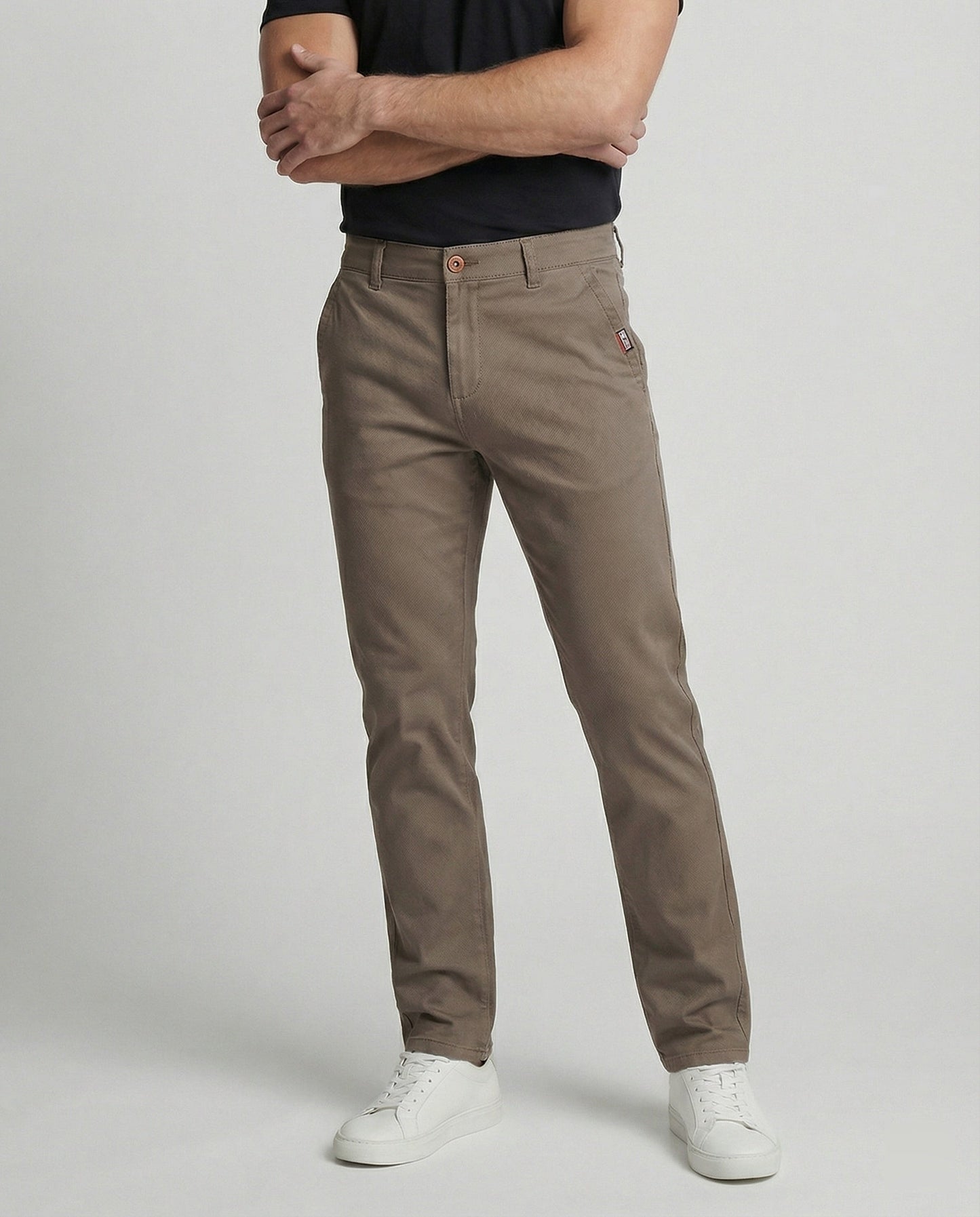 Herren Chino Hose Elastisch Stretch - BerlinGlamour