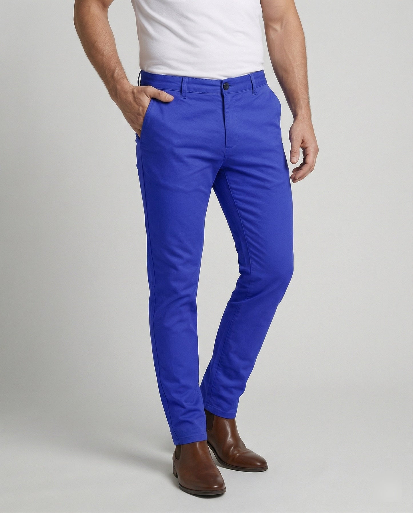 Herren Freizeithose Slim Fit elastisch Bequem