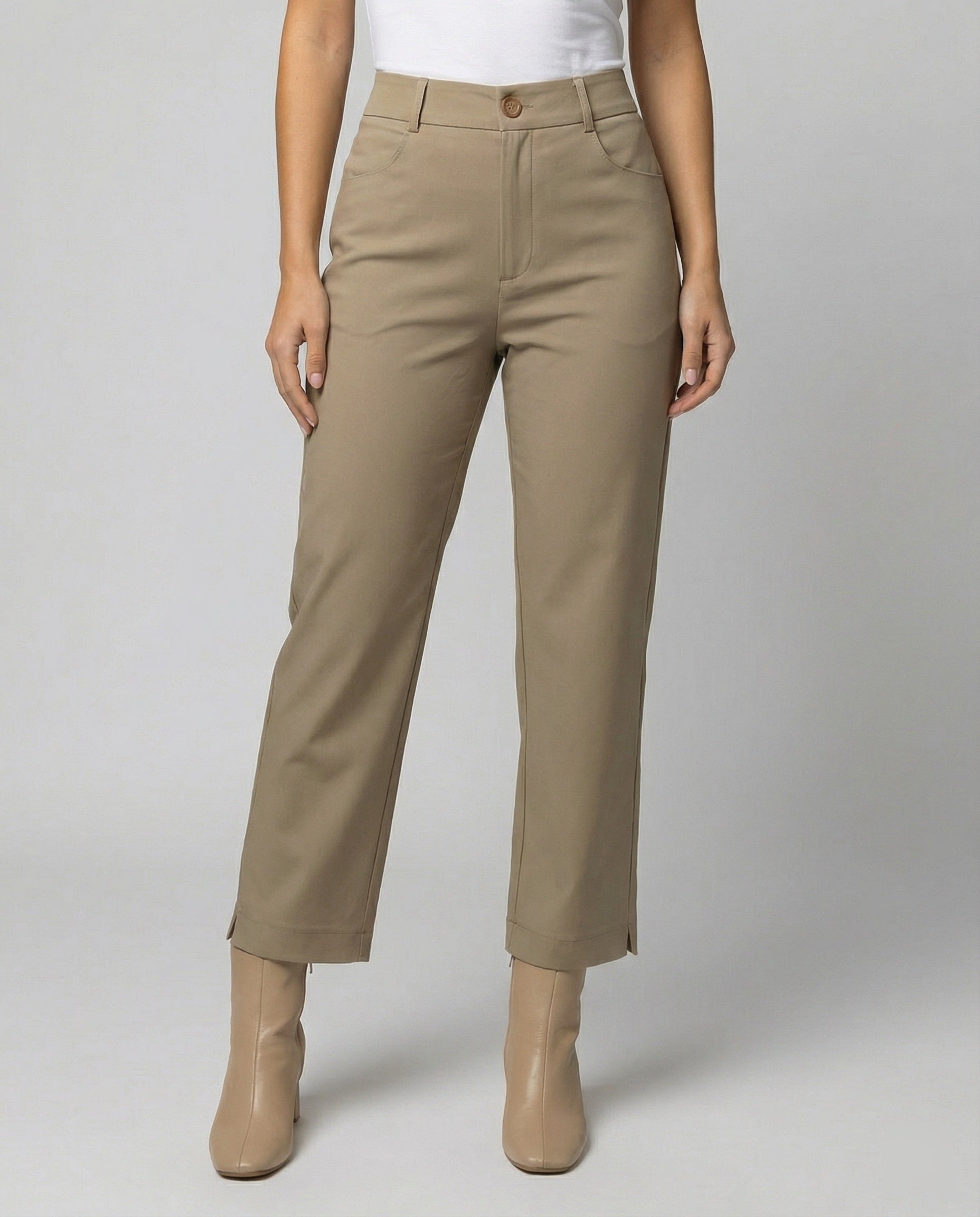 Damen Stoffhose Bequem Modern Alltagskleidung - BerlinGlamour