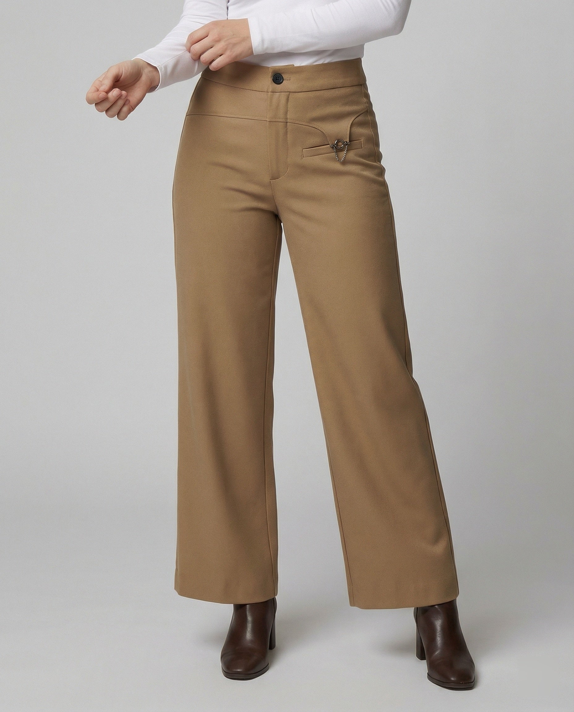Weite Damen Cropped Jeans Bequem Geschnitten - BerlinGlamour