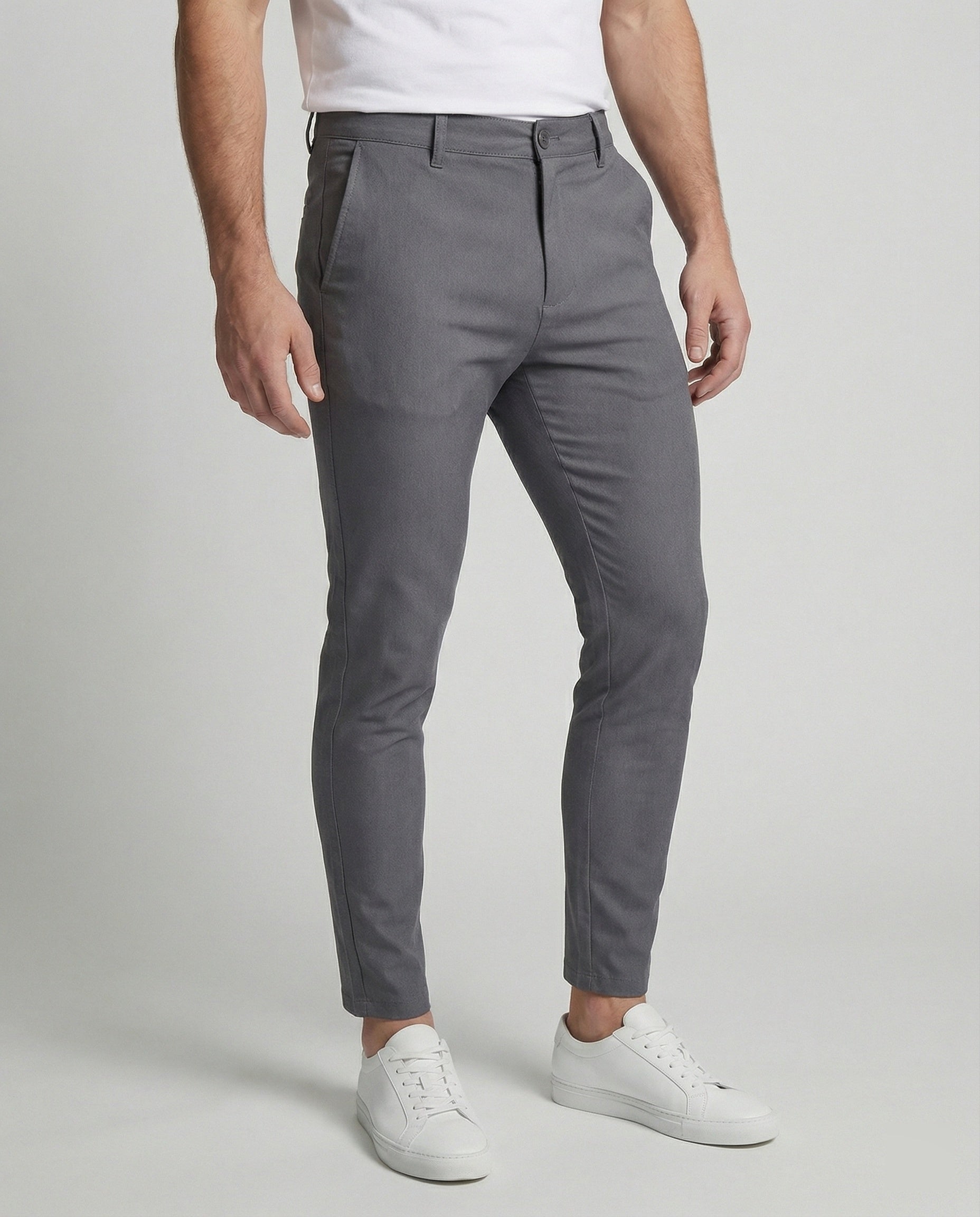 Herren Jeans Slim Fit Stretch Schwarz - BerlinGlamour