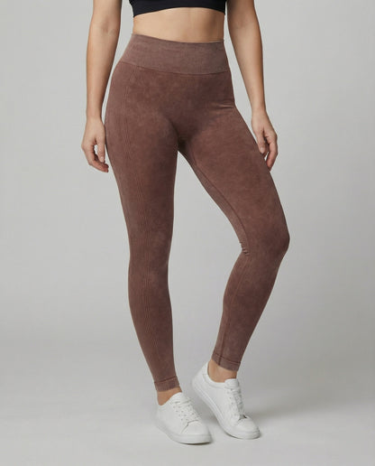 Damen Sportleggings Stretch Bequem Fitness