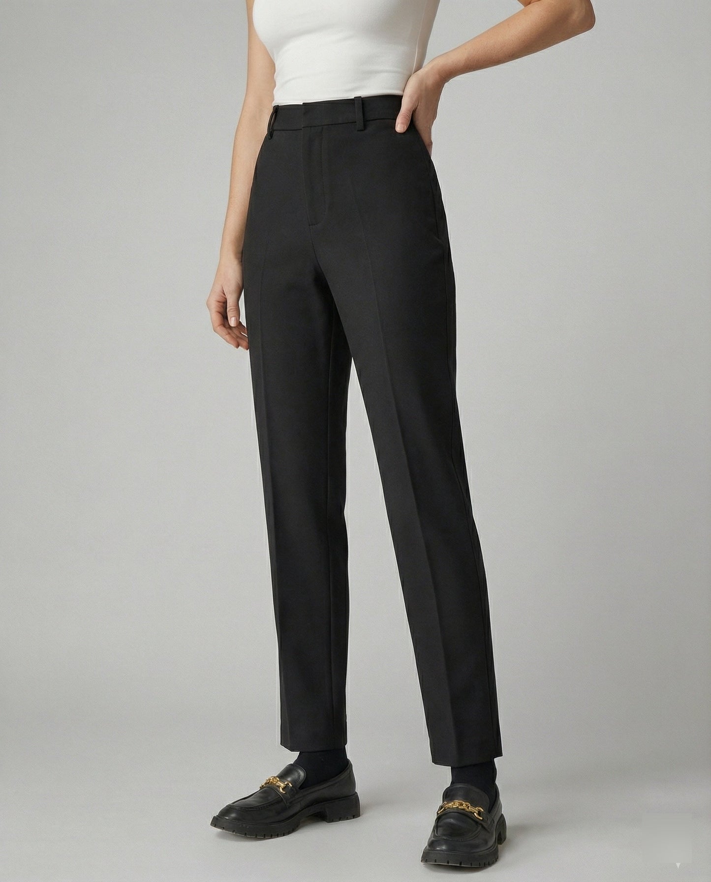 Damen Anzughosen Elegante Bürohosen Slim Fit - BerlinGlamour
