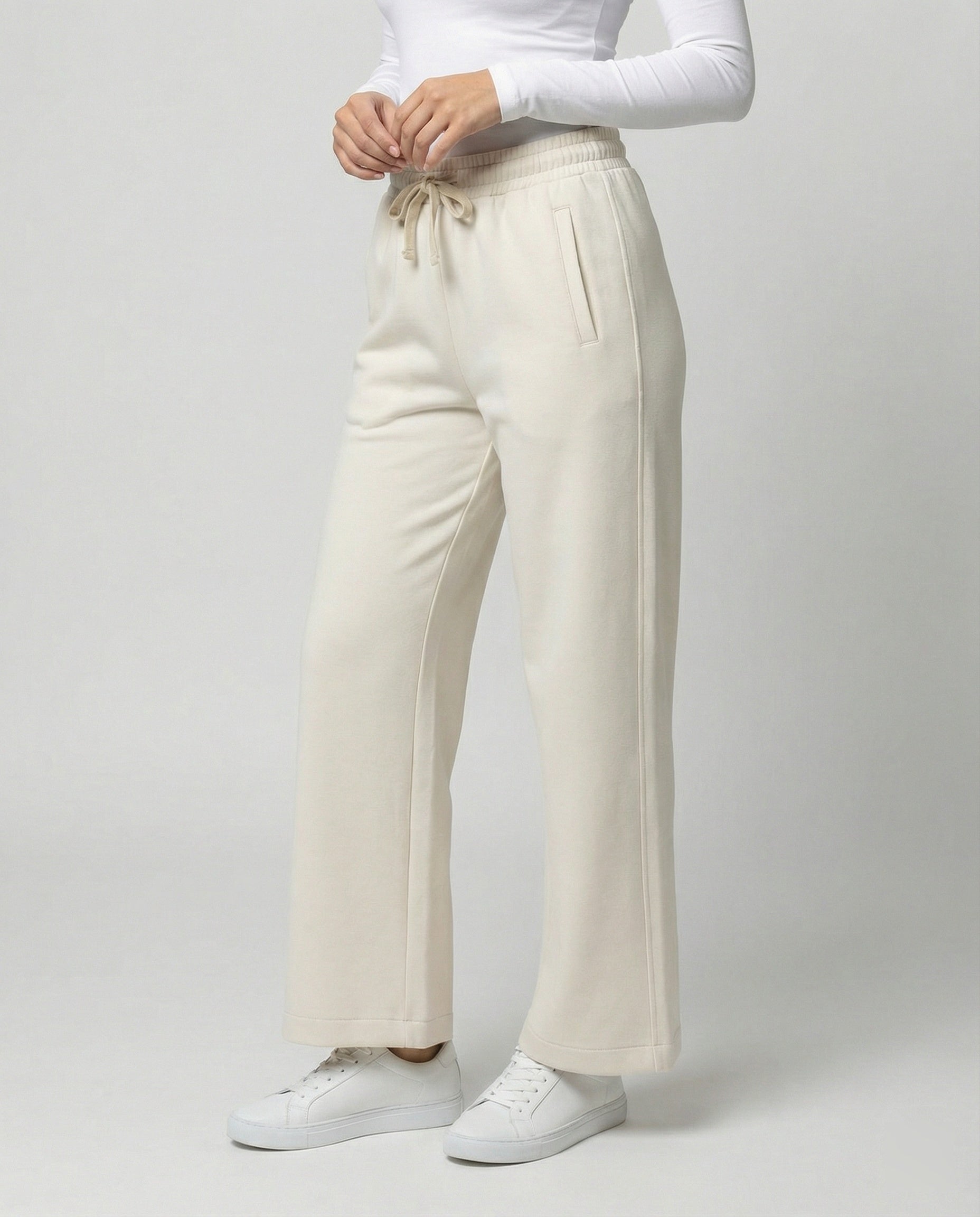 Weite Damen Stoffhose Bequem Elastisch Komfort - BerlinGlamour