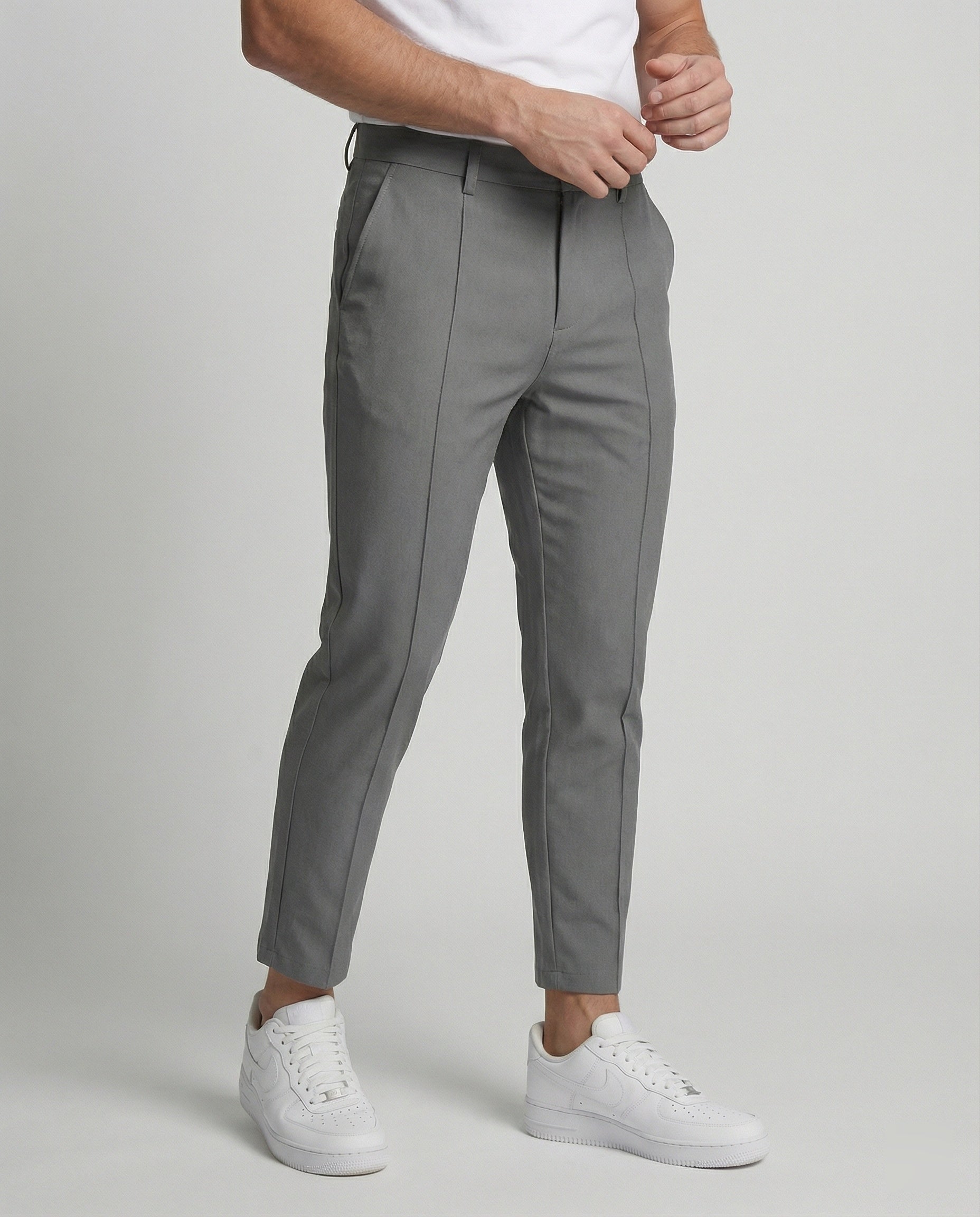 Herren Chino Hose Bequem Elegant Slimfit - BerlinGlamour