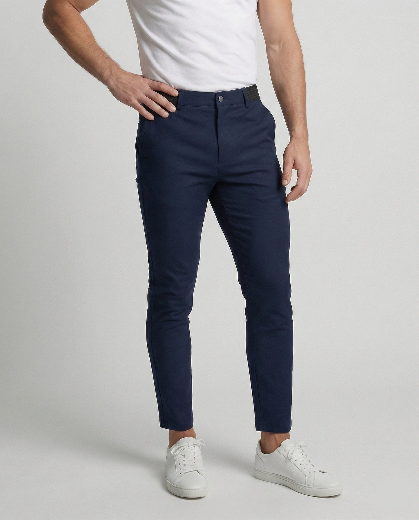 Herren Chino Hose Slim Fit Körpernah - BerlinGlamour