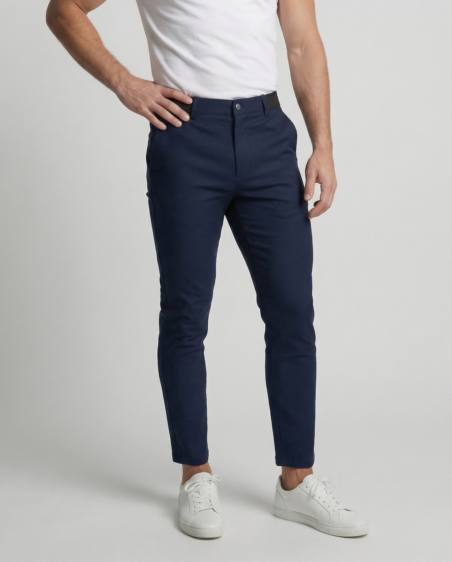 Herren Chino Hose Slim Fit Körpernah - BerlinGlamour