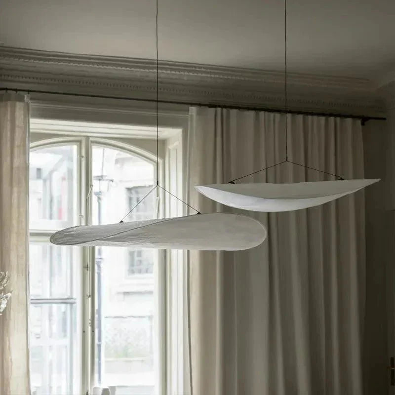 Seidenpendelleuchte Modern Schick Design