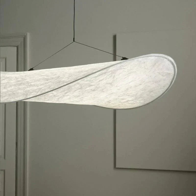 Seidenpendelleuchte Modern Schick Design