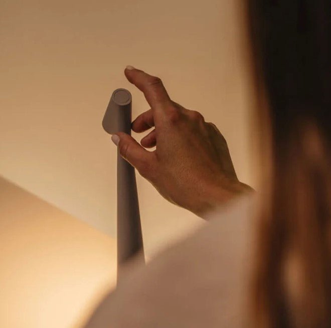 LED Tischlampe Kabellos Minimalistisch Nordisch Dimmbar