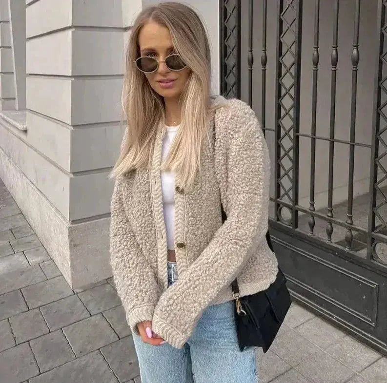 Weiche Teddyjacke Warm für Herbst und Winter - BerlinGlamour