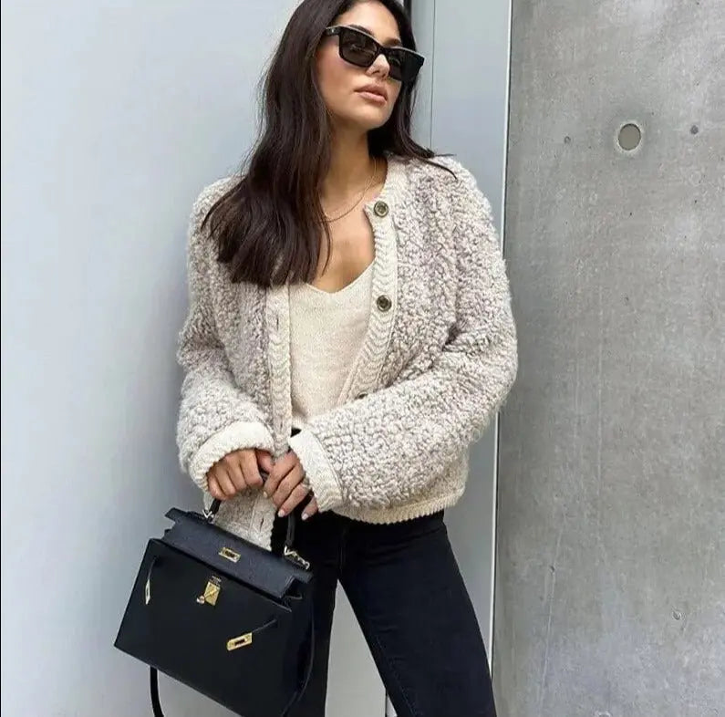 LUNA | Weiche Teddyjacke für kühle Tage Zendoo.de