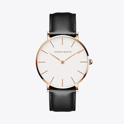 Herren Armbanduhr Elegantes Design Leder