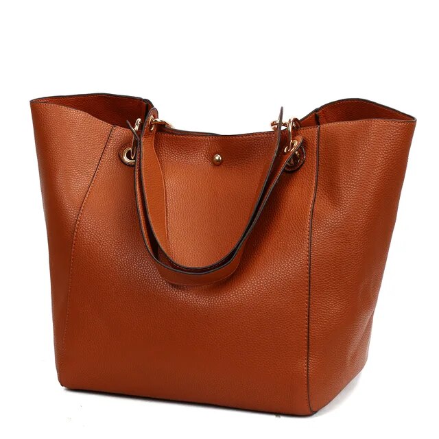 Elegante Leder Umhängetasche für Frauen Groß